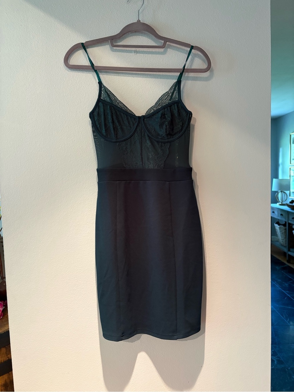 Haute Monde Green Dress